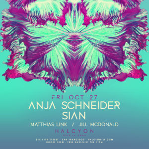 Oct 27 - Anja Schneider and Sian at Halcyon