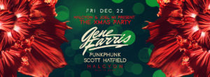 Dec 22 - Gene Farris at Halcyon