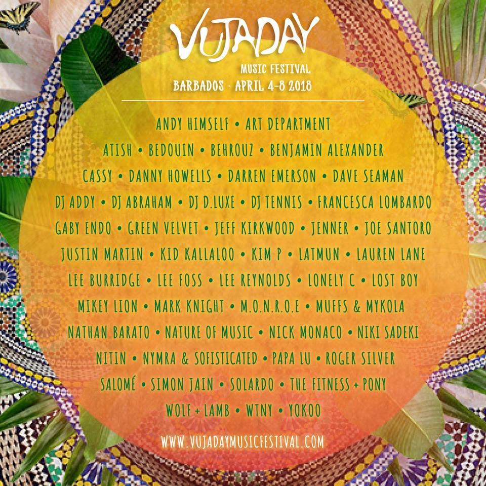 Halcyon on Tour Vujaday Music Festival in Barbados April 48