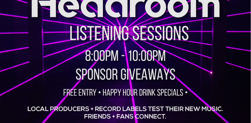 Sat June 22 - Headroom SF Listening Sessions