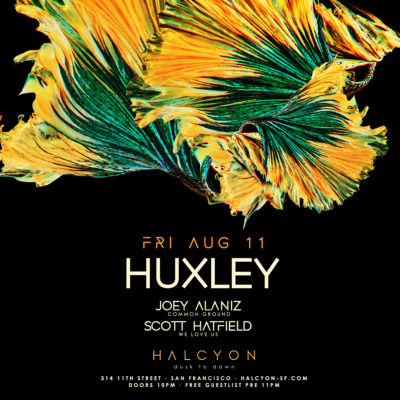 Aug 11 - Huxley at Halcyon