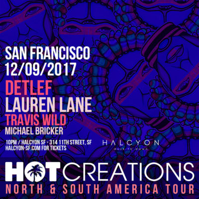 Dec 9 - Detlef + Lauren Lane at Halcyon