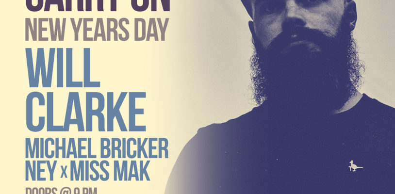 Day One, Carry On. New Year's Day - Will Clarke