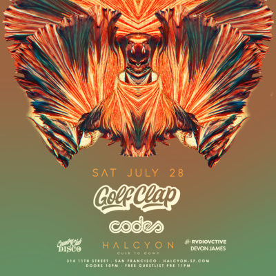 Sat July 28 – Golf Clap + Codes
