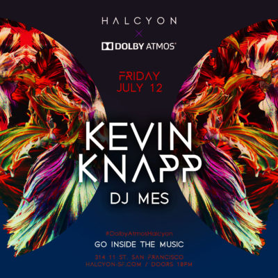Fri July 12 - Kevin Knapp X Dolby Atmos