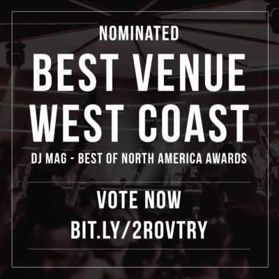 NOMINATED - BEST VENUE WEST COAST
