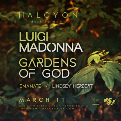 Mar 11 – Luigi Madonna (North America Tour) + Gardens of God