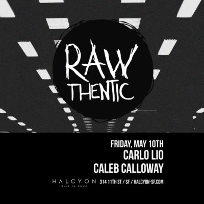 Fri May 10 - Carlo Lio & Caleb Calloway (Rawthentic Showcase)