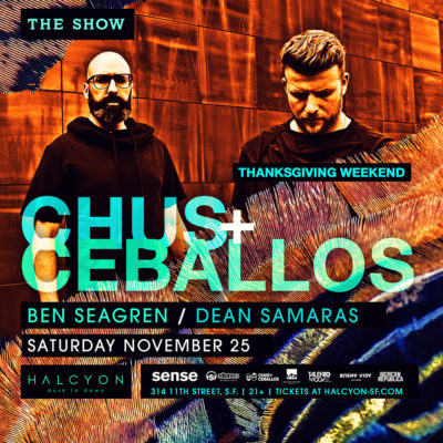 Nov 25 - Chus + Ceballos at Halcyon