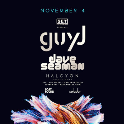 NOV. 4 //  GUY J & DAVE SEAMAN