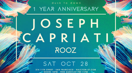 Oct 28 - Joseph Capriati at Halcyon