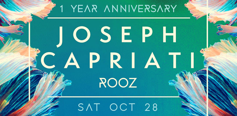 Oct 28 - Joseph Capriati at Halcyon